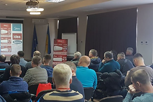 Regional seminars on the presentation of new products in the city of Dnipro