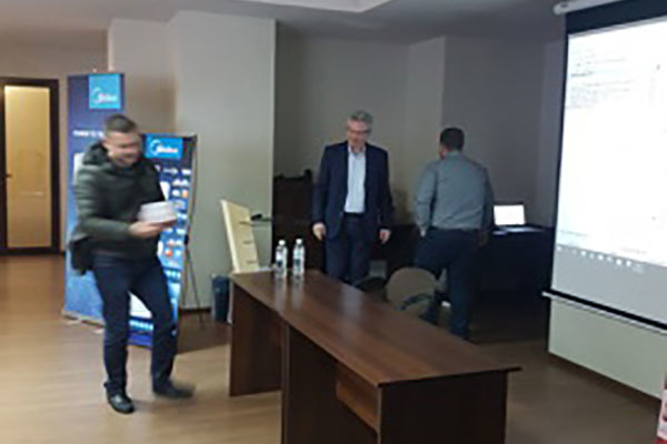 Regional seminars on the presentation of new products in the city of Dnipro