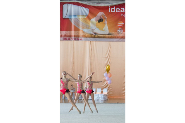 With the support of Idea Group, a children's aesthetic gymnastics championship was held in the Dnipro city