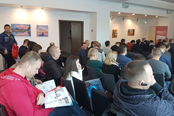Regional seminars on the presentation of new products in the city of Zaporizhzhia