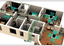 Ceiling floor type indoor unit IUBI-xxPA7-FN1