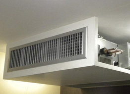 Example of installing a ducted air conditioner in hotel