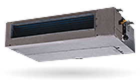 Commercial Split System. Middle-static pressure duct. ITB series