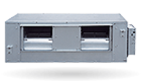 High-static pressure duct inverter