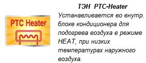 Электро нагреватель PTC Heater